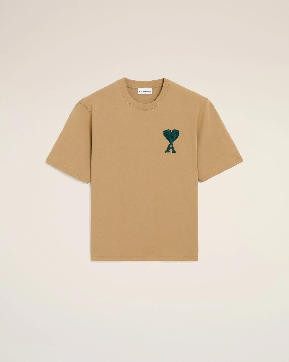 Beige Cotton T-shirt