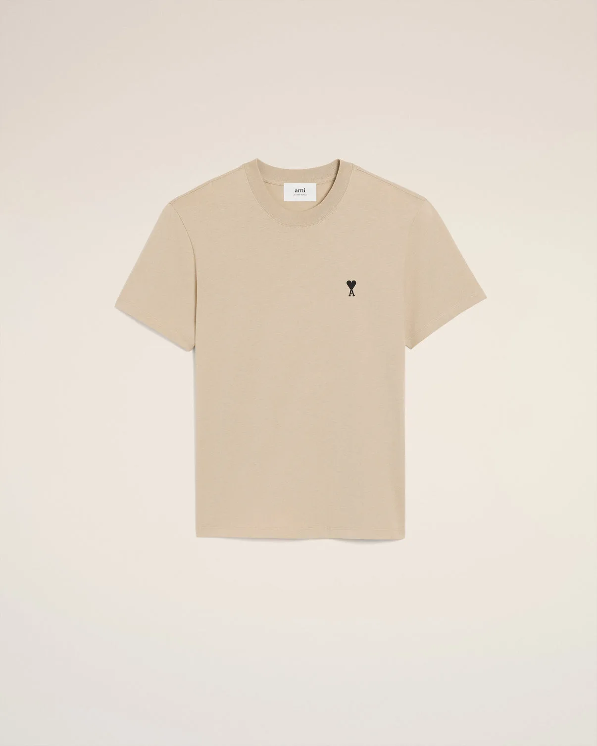 Beige Cotton T-shirt