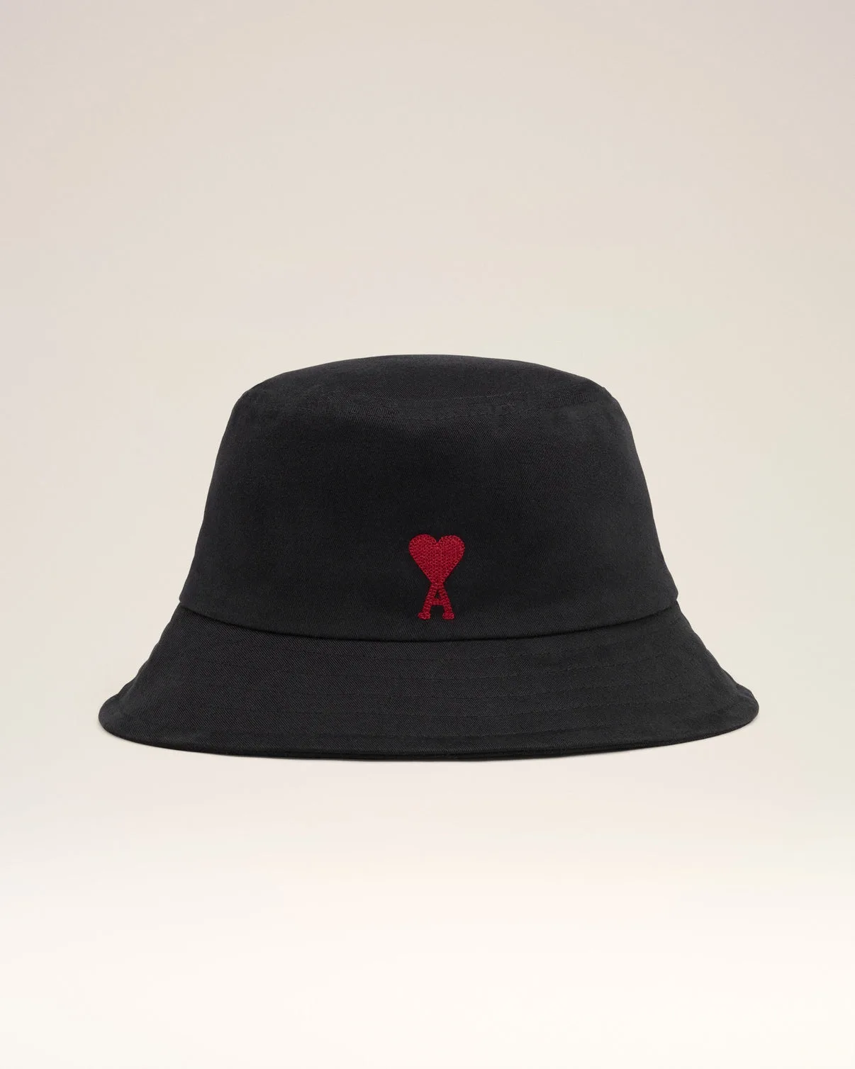 Black Cotton Embroidery Bucket Hat