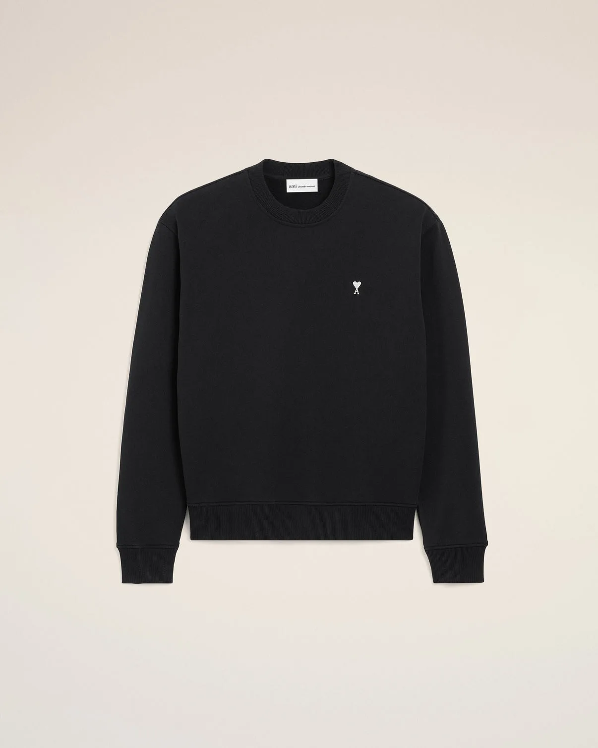 Black Cotton Sweatshirt