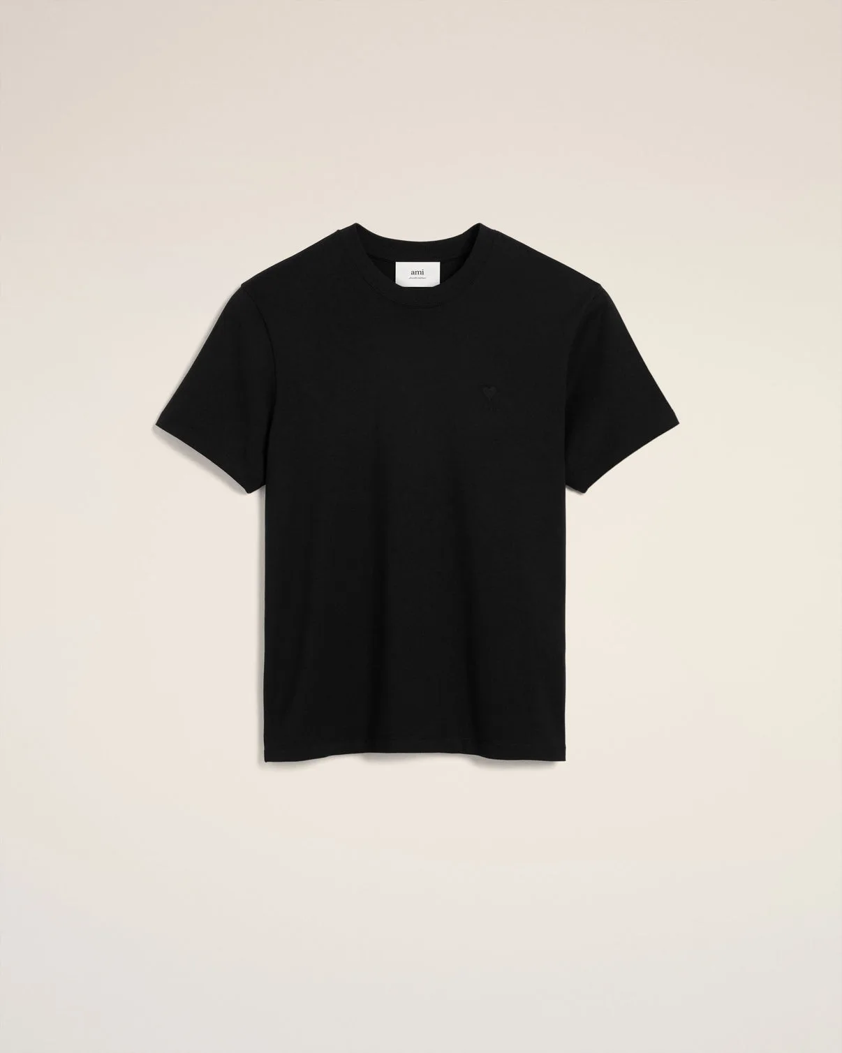Black Cotton T-shirt