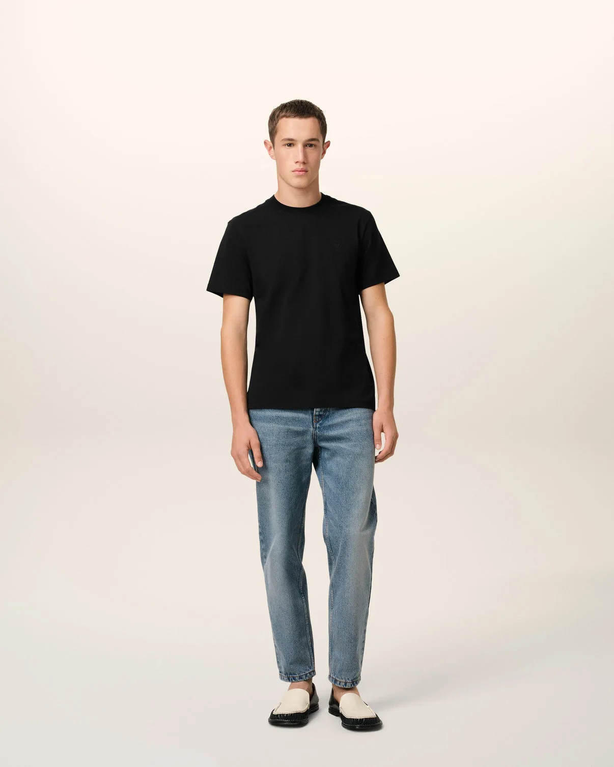Black Cotton T-shirt
