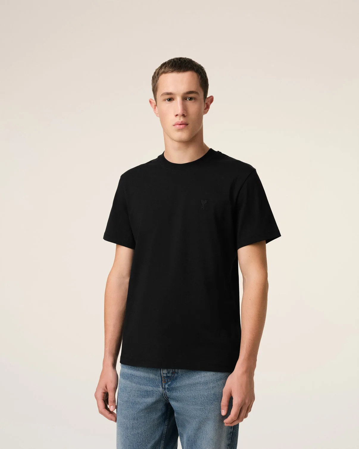 Black Cotton T-shirt