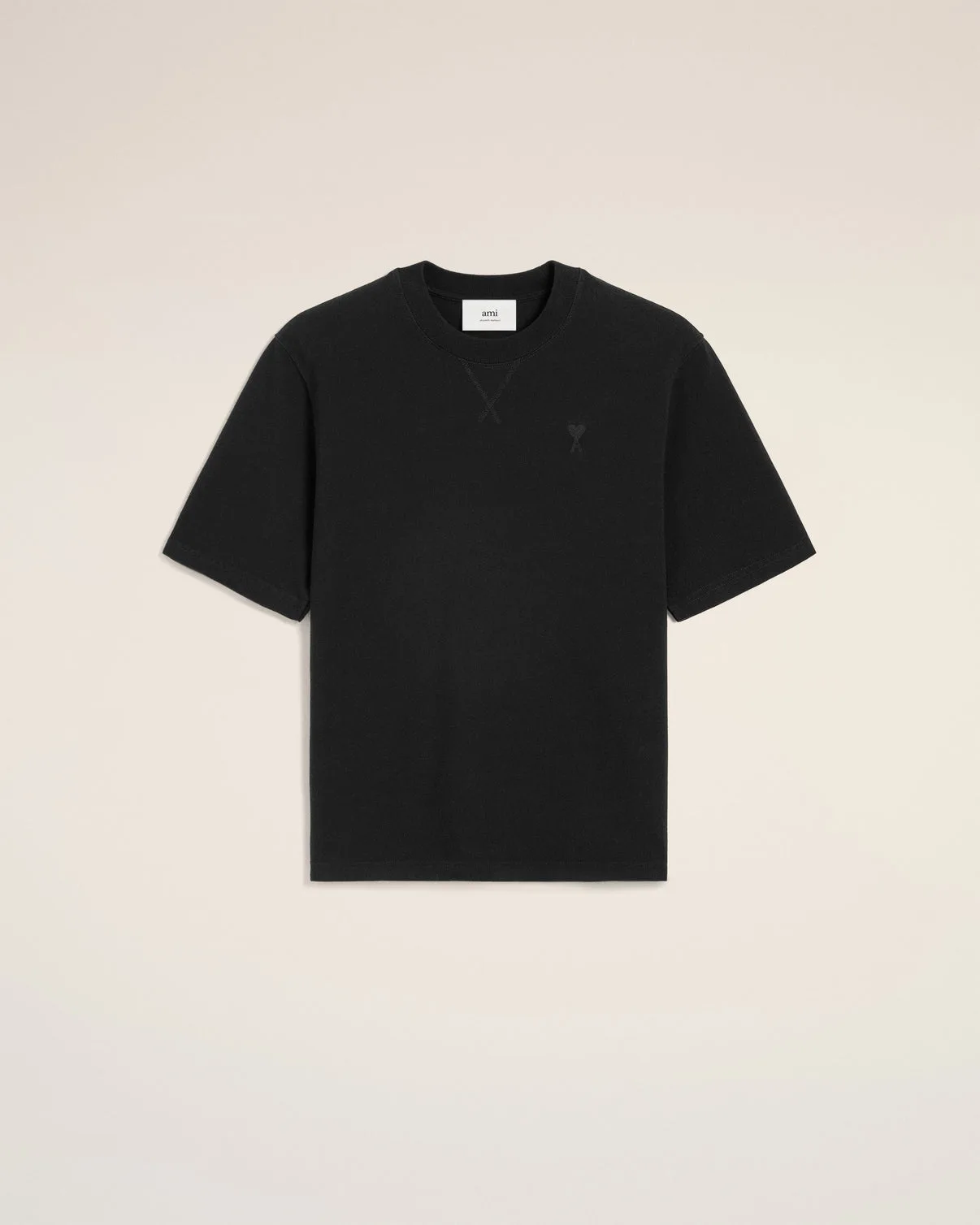 Black Cotton T-shirt