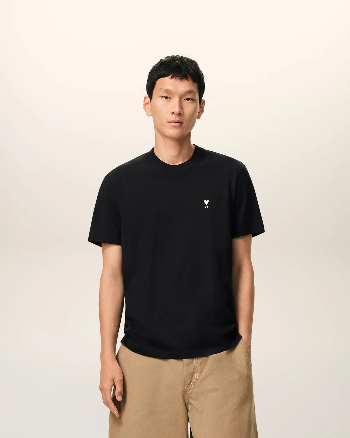 Black Cotton T-shirt