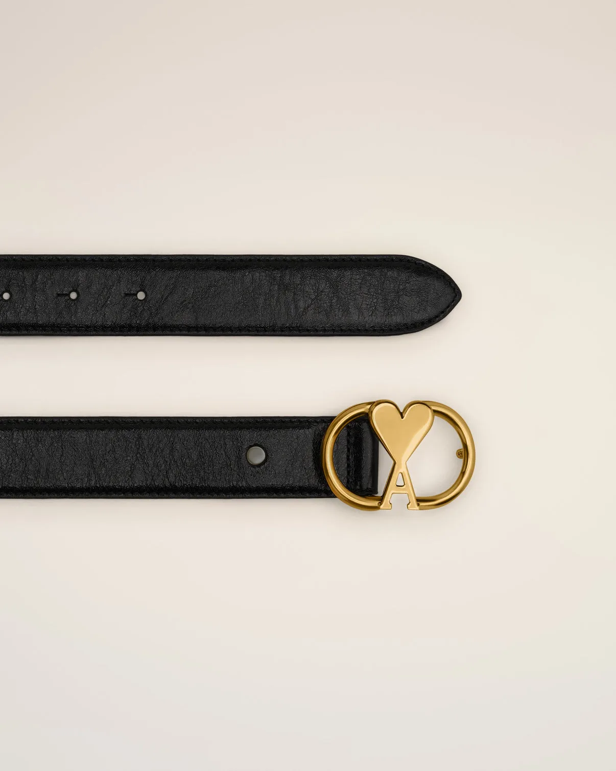 Black Leather Belt