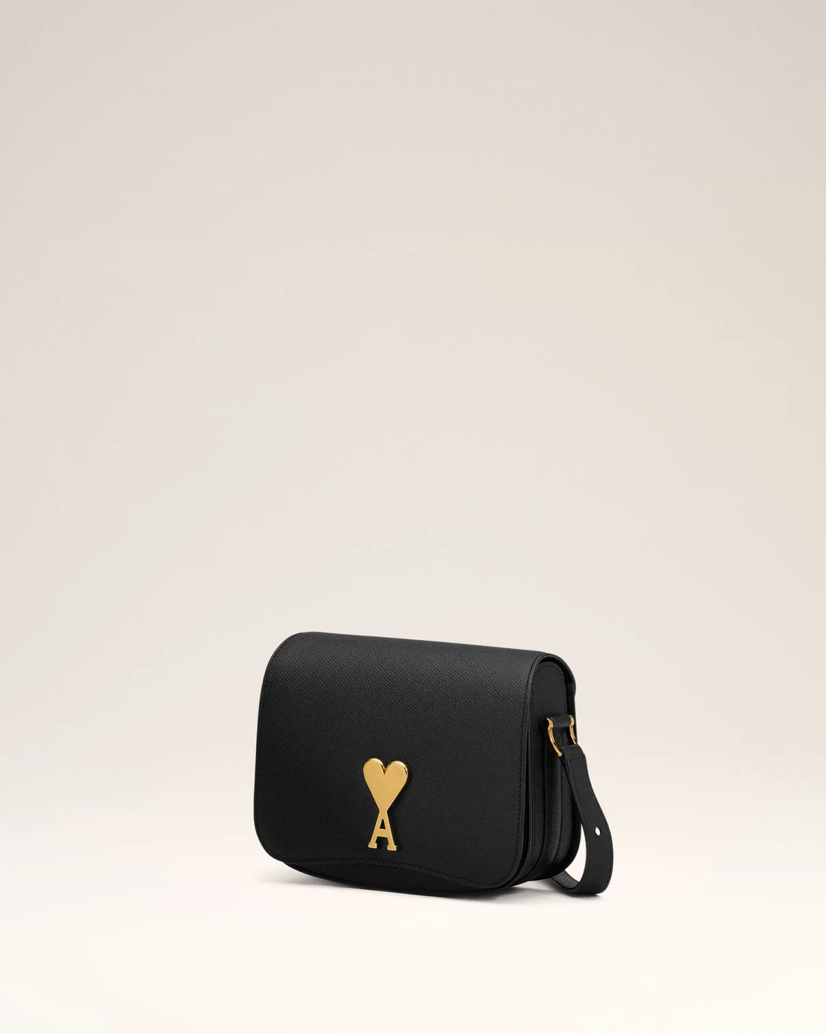 Black Leather Paris Paris Bag