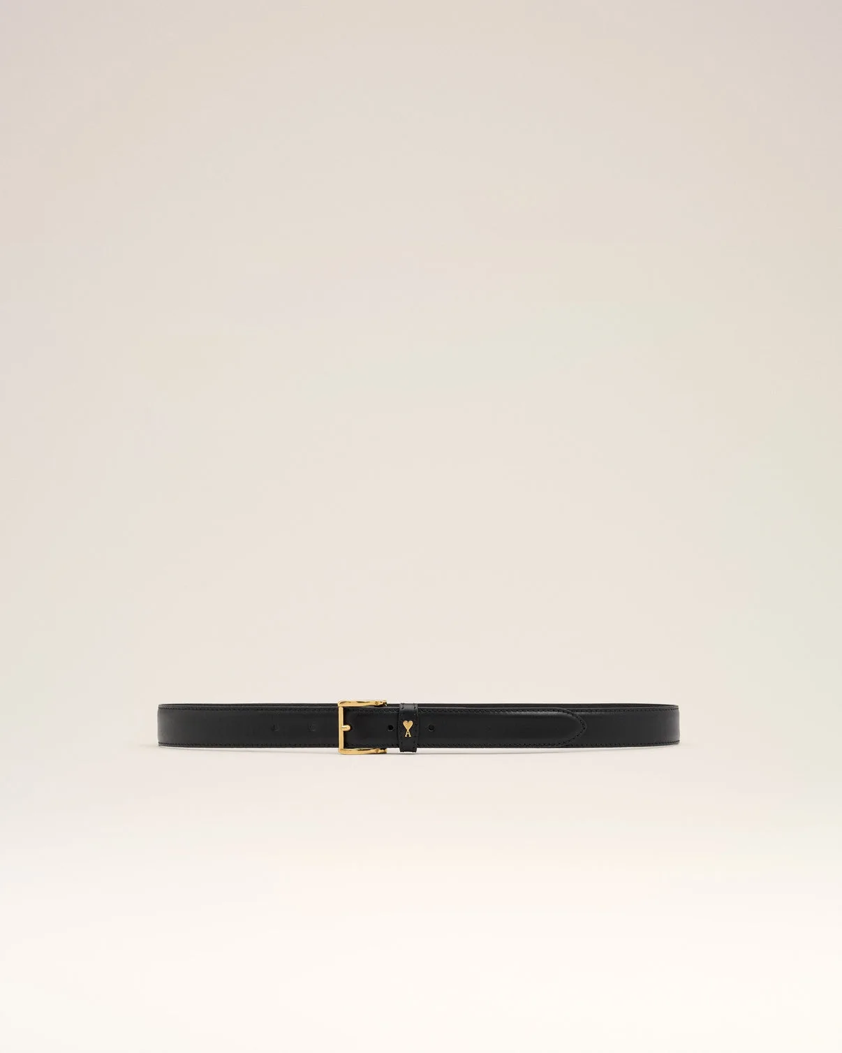 Black Leather Paris Paris Belt