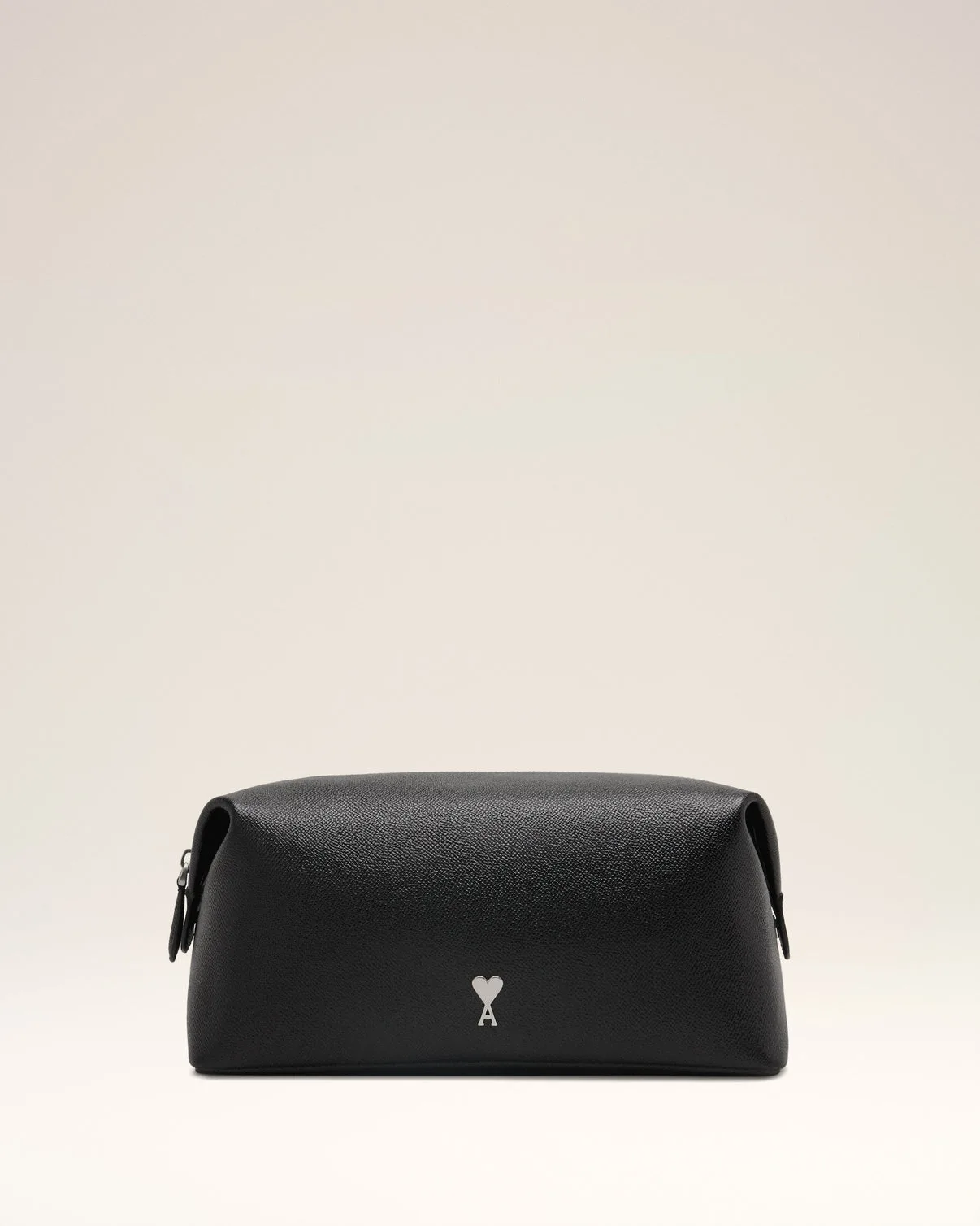 Black Leather Paris Paris Toiletry Pouch