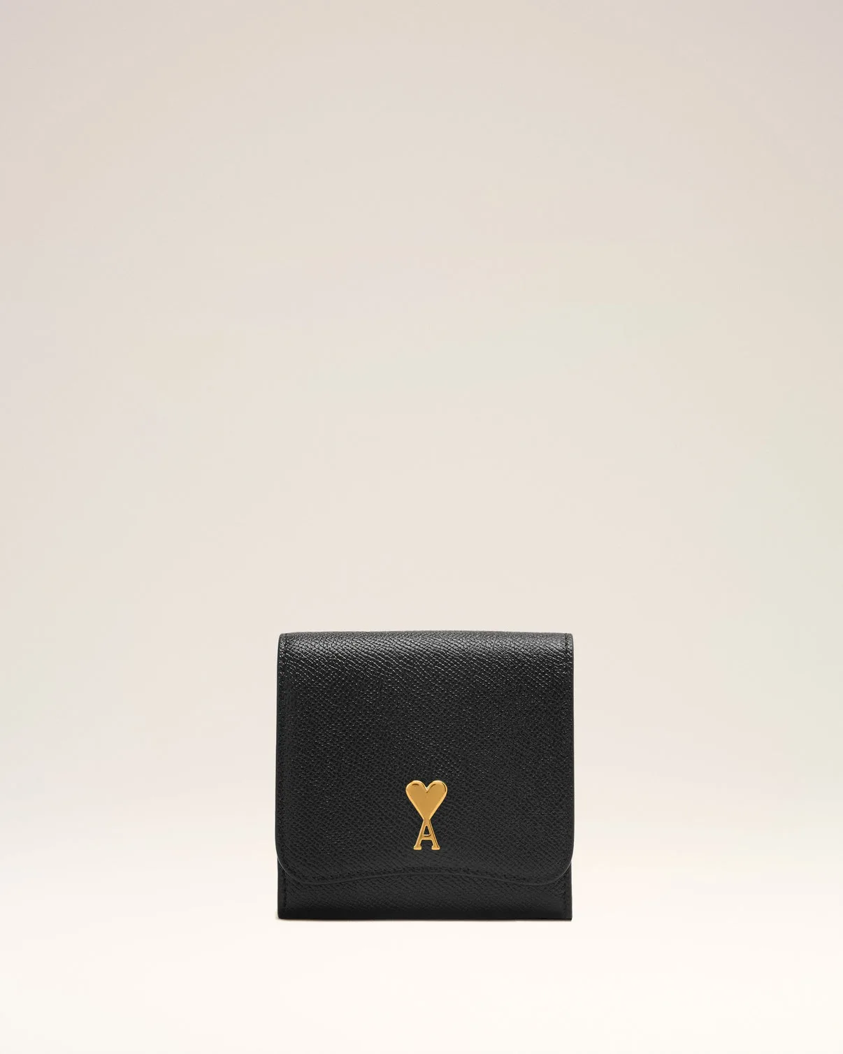 Black Leather Paris Paris Wallet