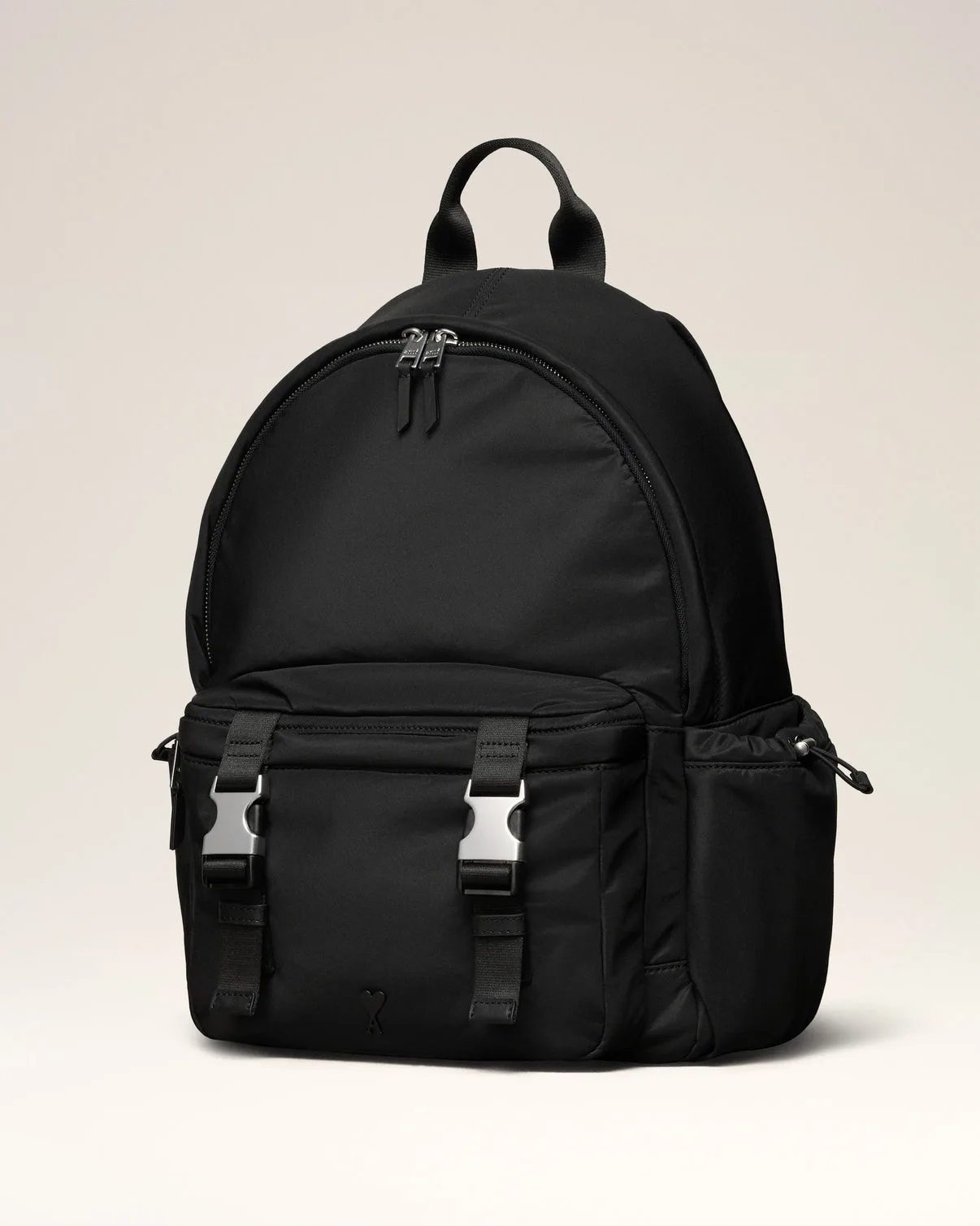 Black Nylon Backpack