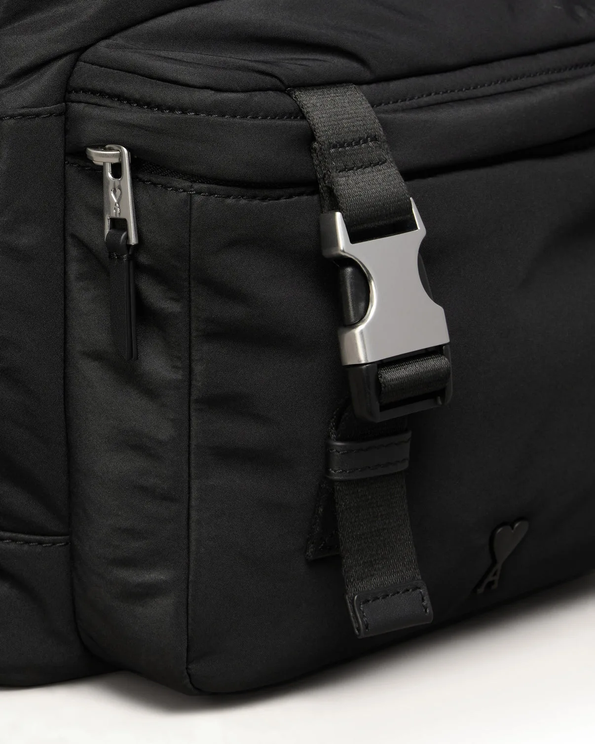 Black Nylon Backpack