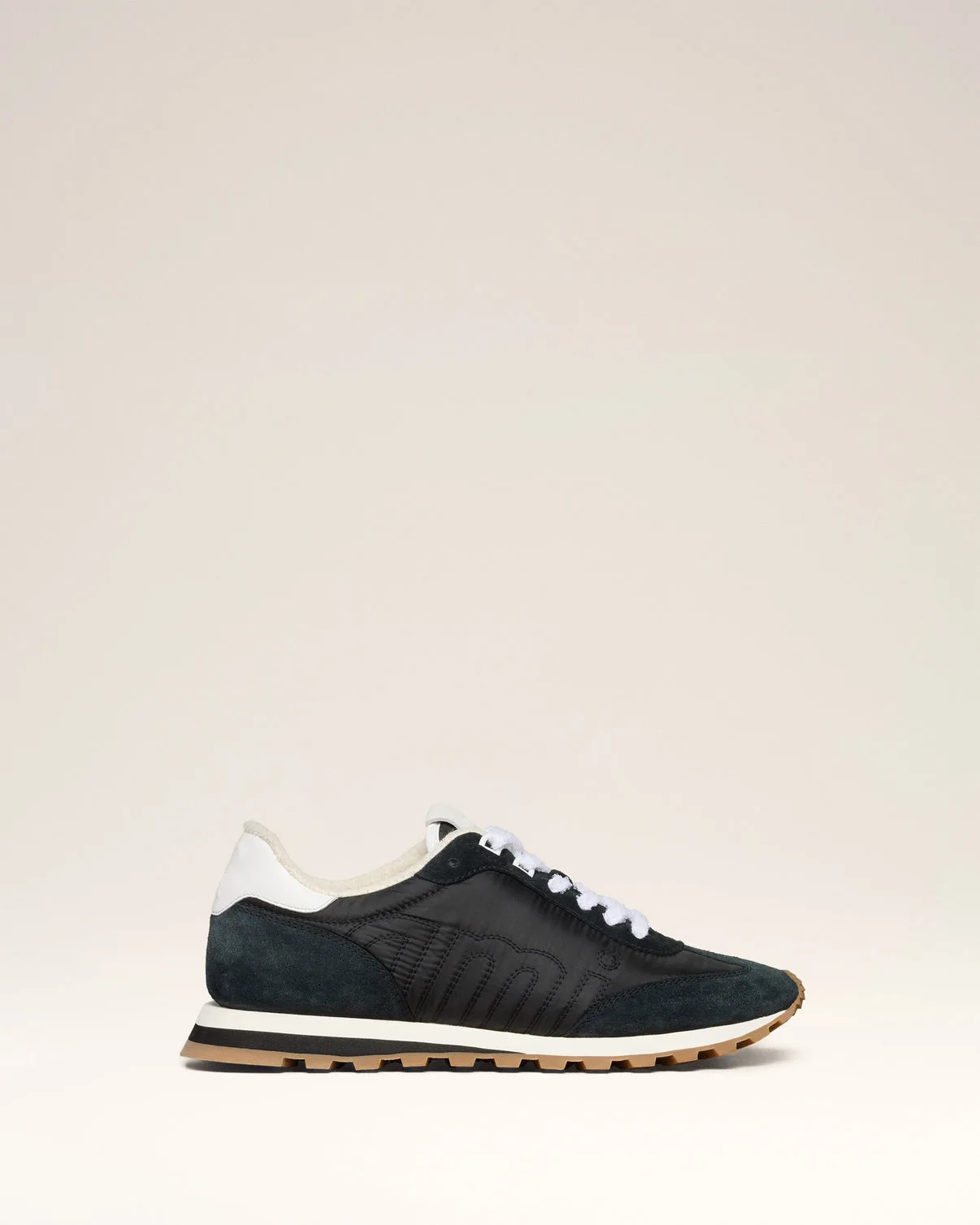 Black Nylon New Rush Sneakers
