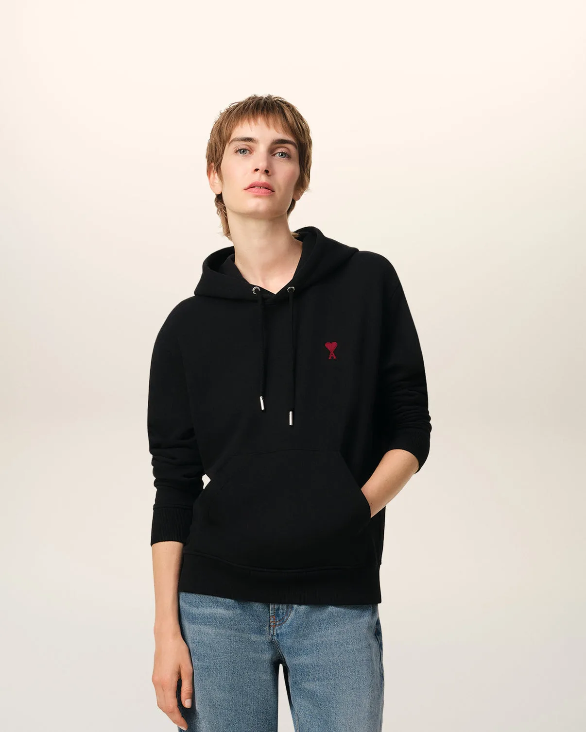 Black Organic Cotton Hoodie