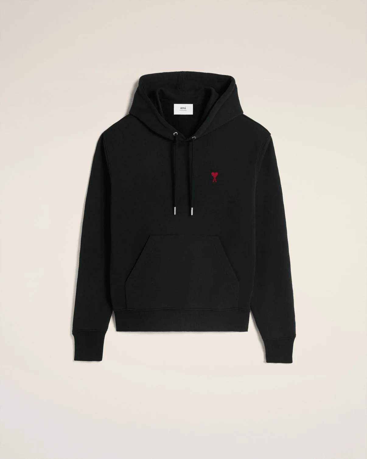 Black Organic Cotton Hoodie