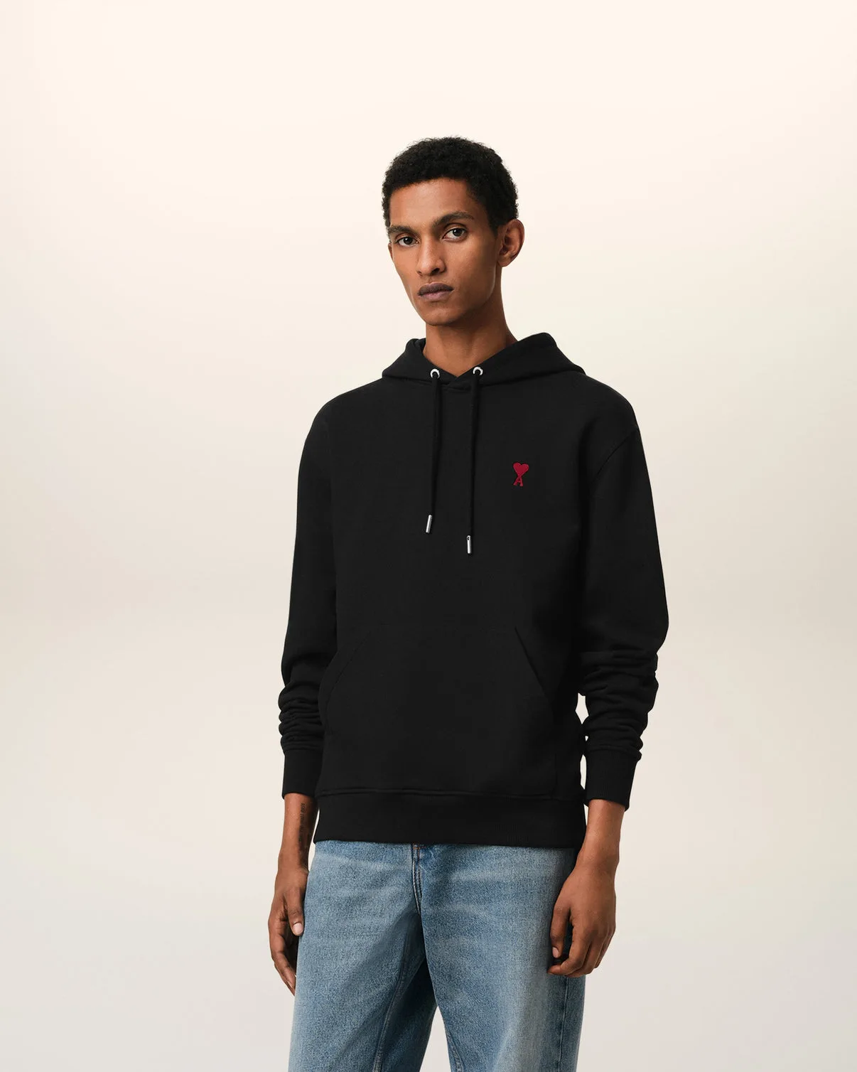 Black Organic Cotton Hoodie
