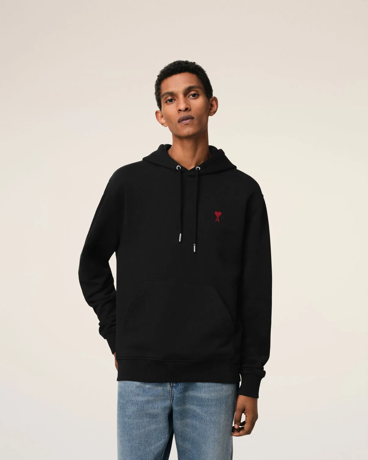 Black Organic Cotton Hoodie