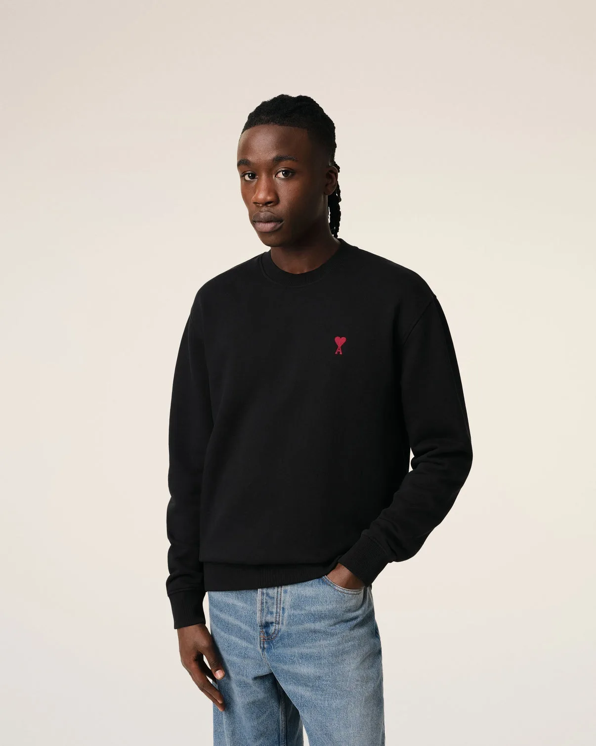 Black Organic Cotton Sweatshirt