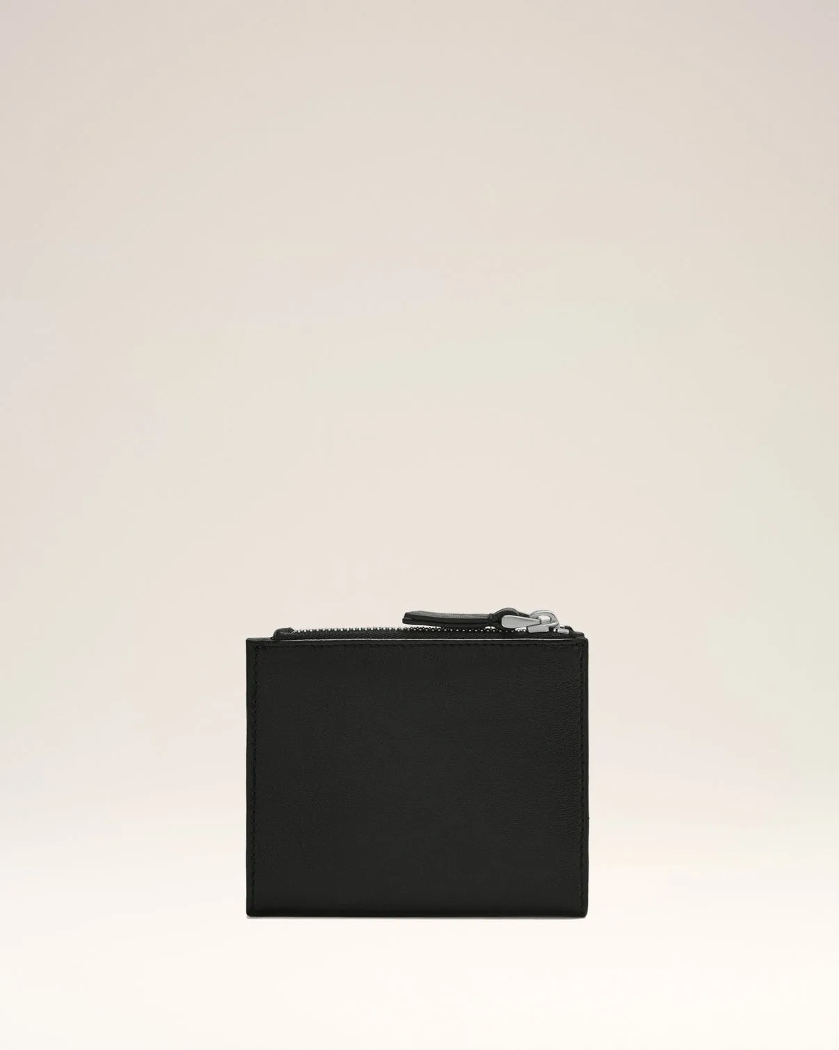 Black Smooth Leather Voulez Vous Folded Wallet