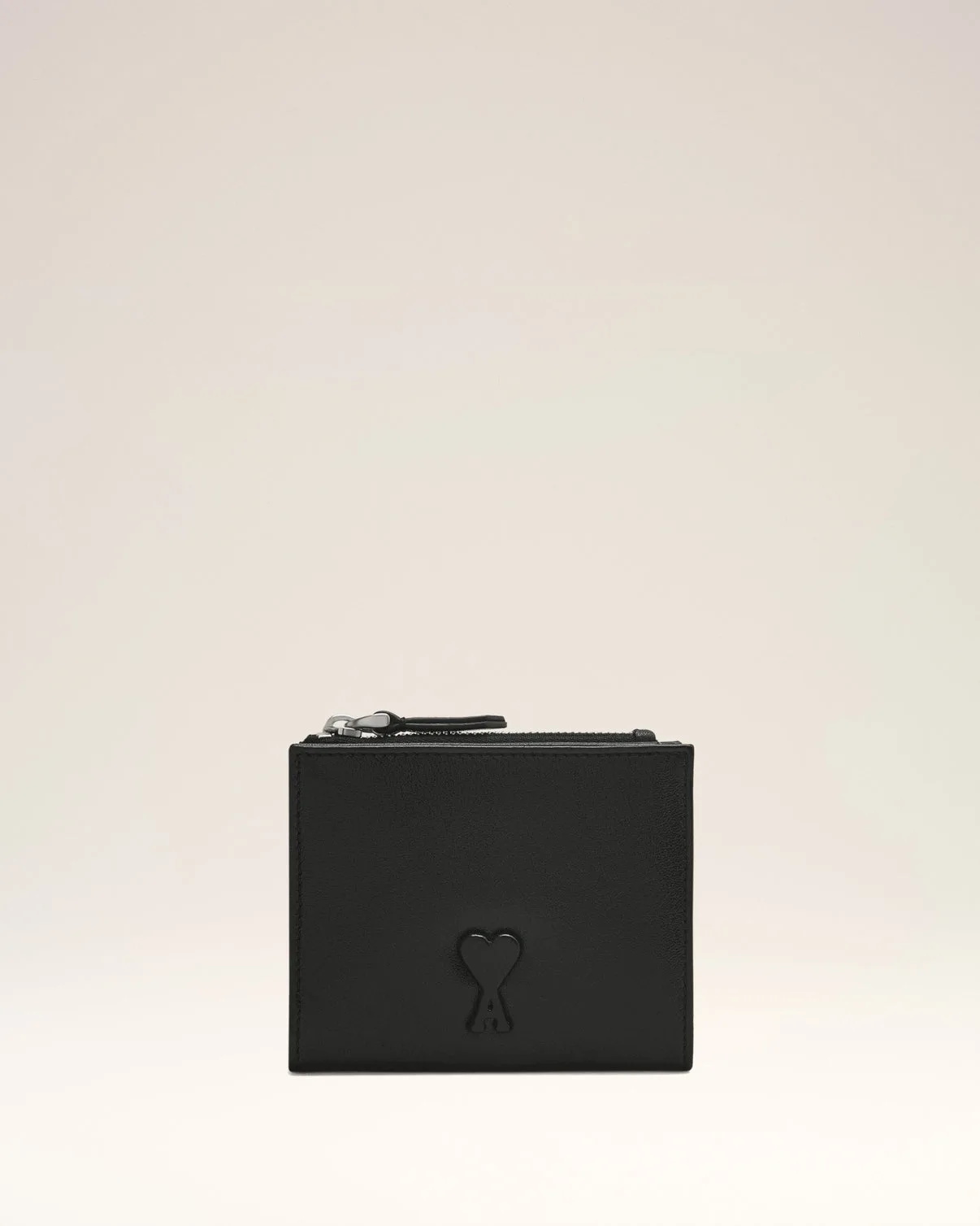 Black Smooth Leather Voulez Vous Folded Wallet