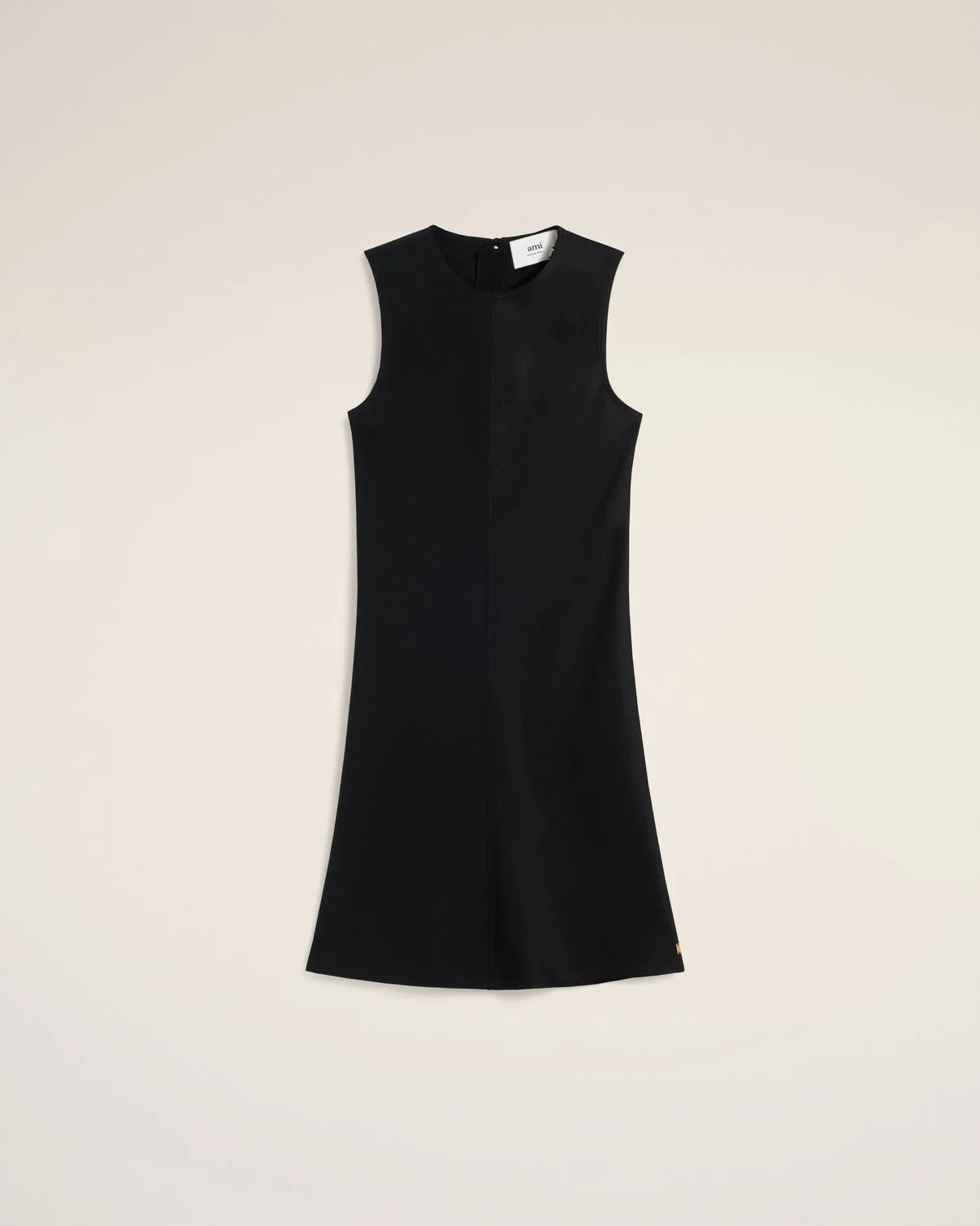 Black Straight Short Dress