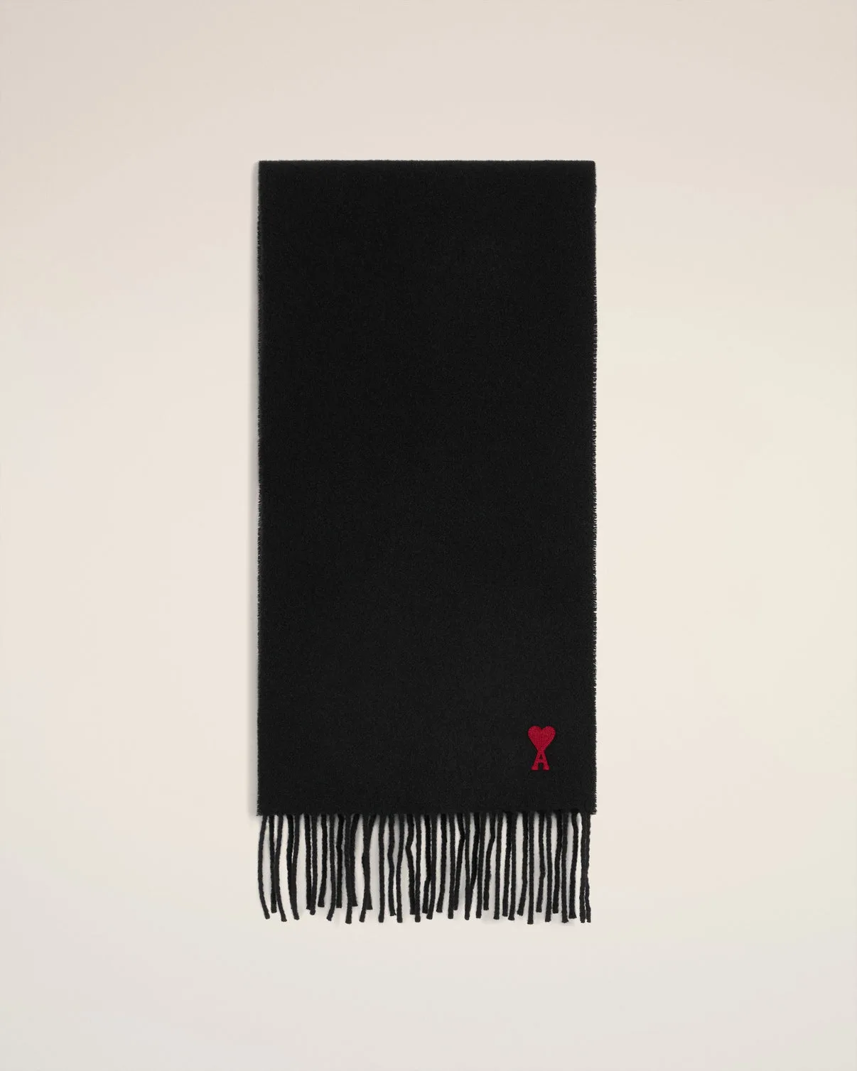 Black Wool Scarf