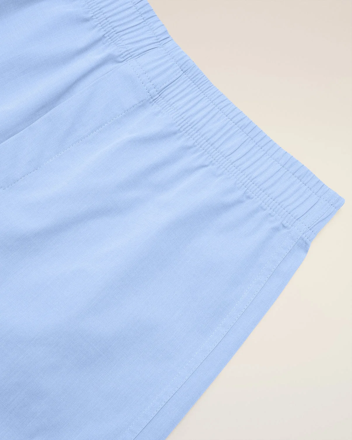 Blue Cotton Boxer