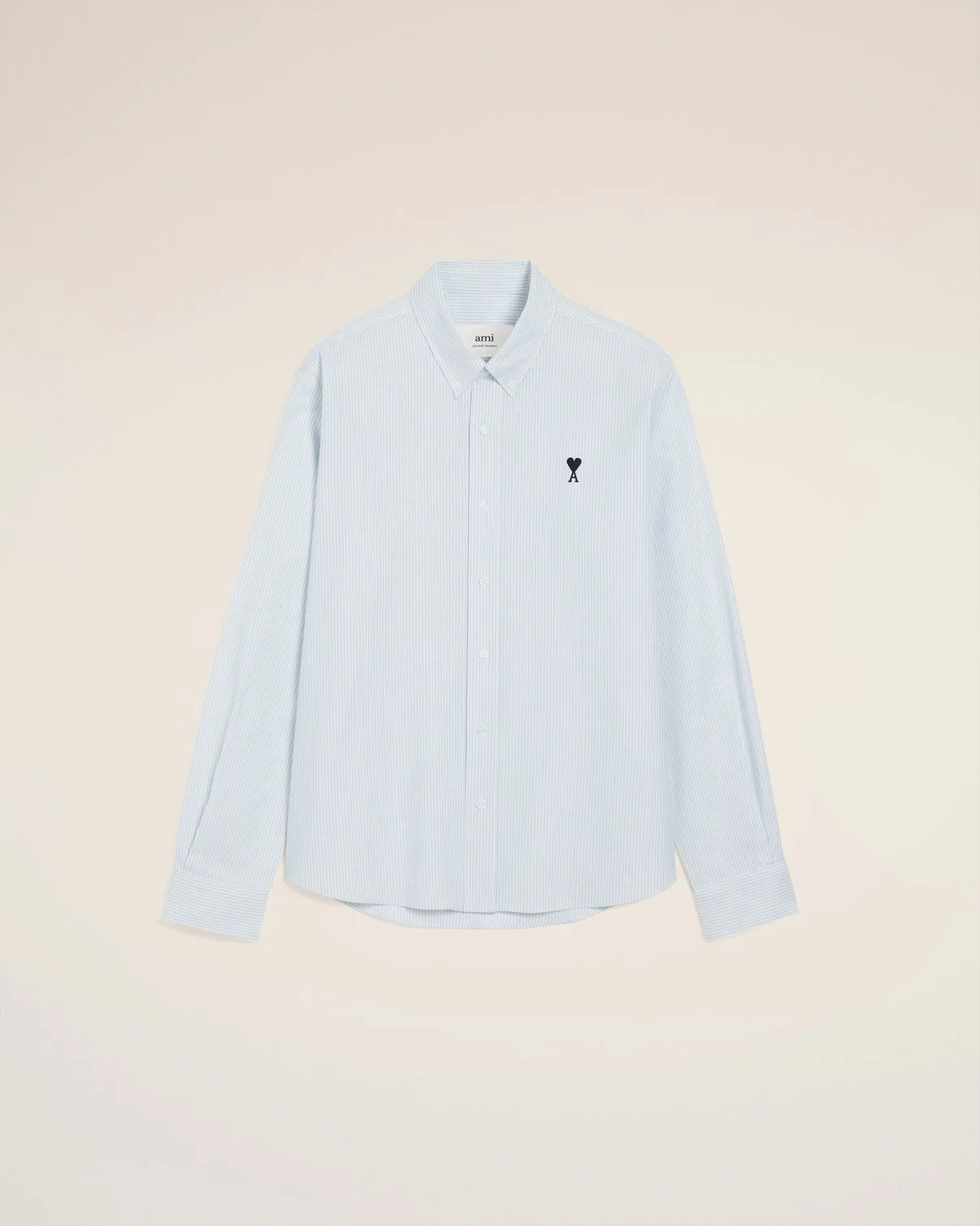 Blue Cotton Button Down Shirt