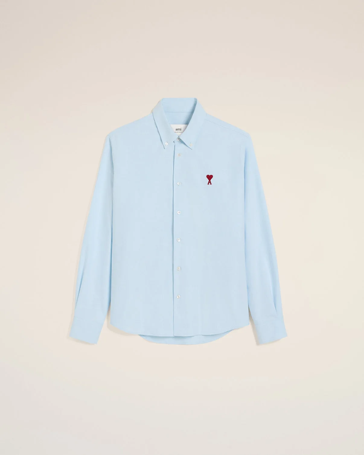 Blue Cotton Button Down Shirt