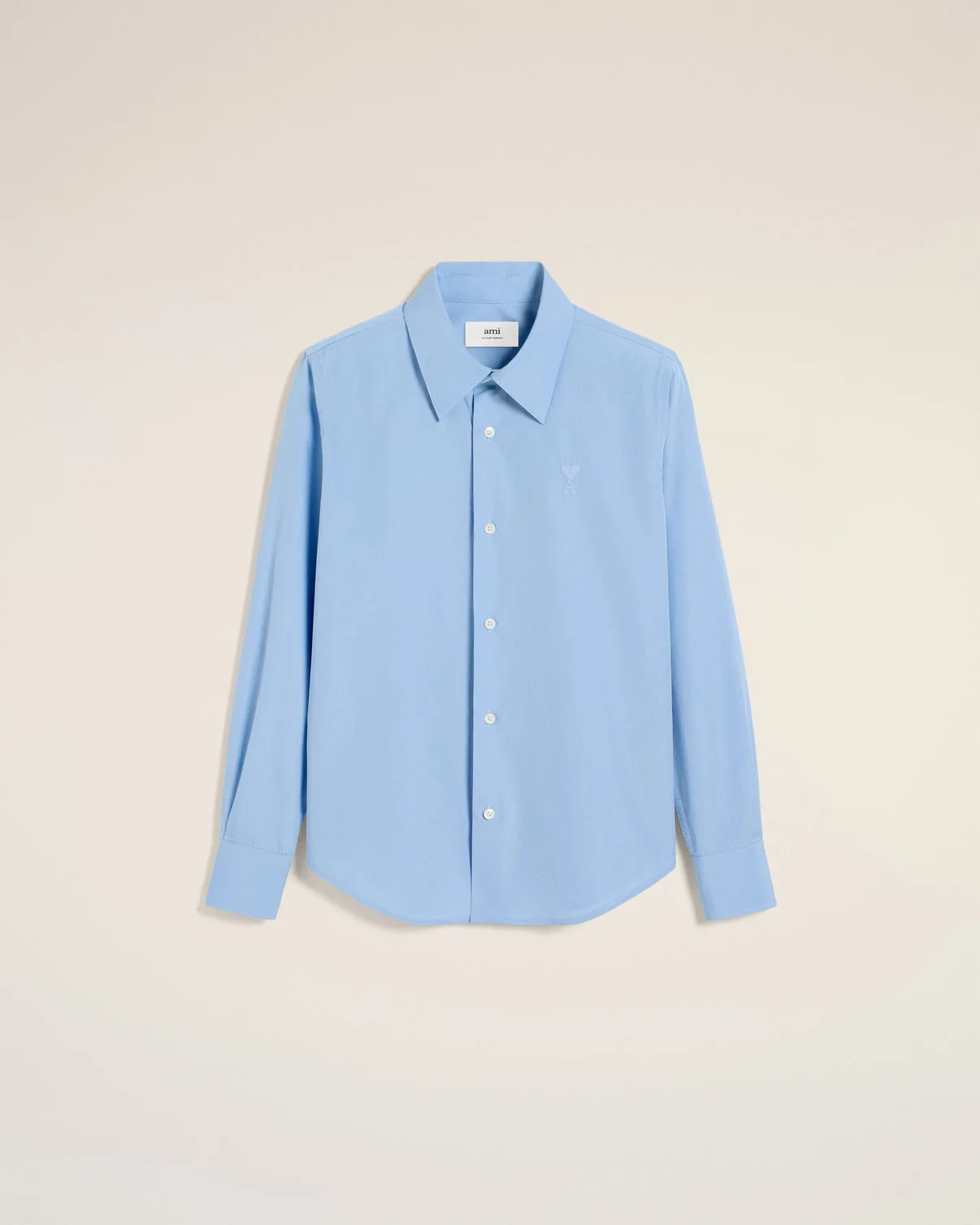 Blue Cotton Classic Shirt