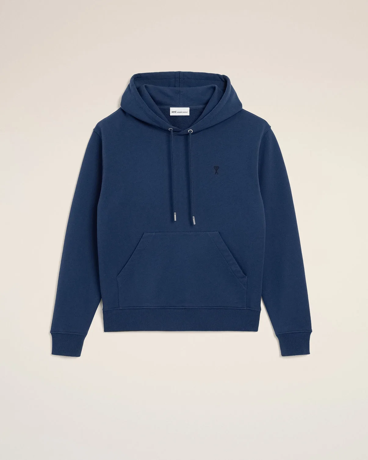 Blue Cotton Hoodie