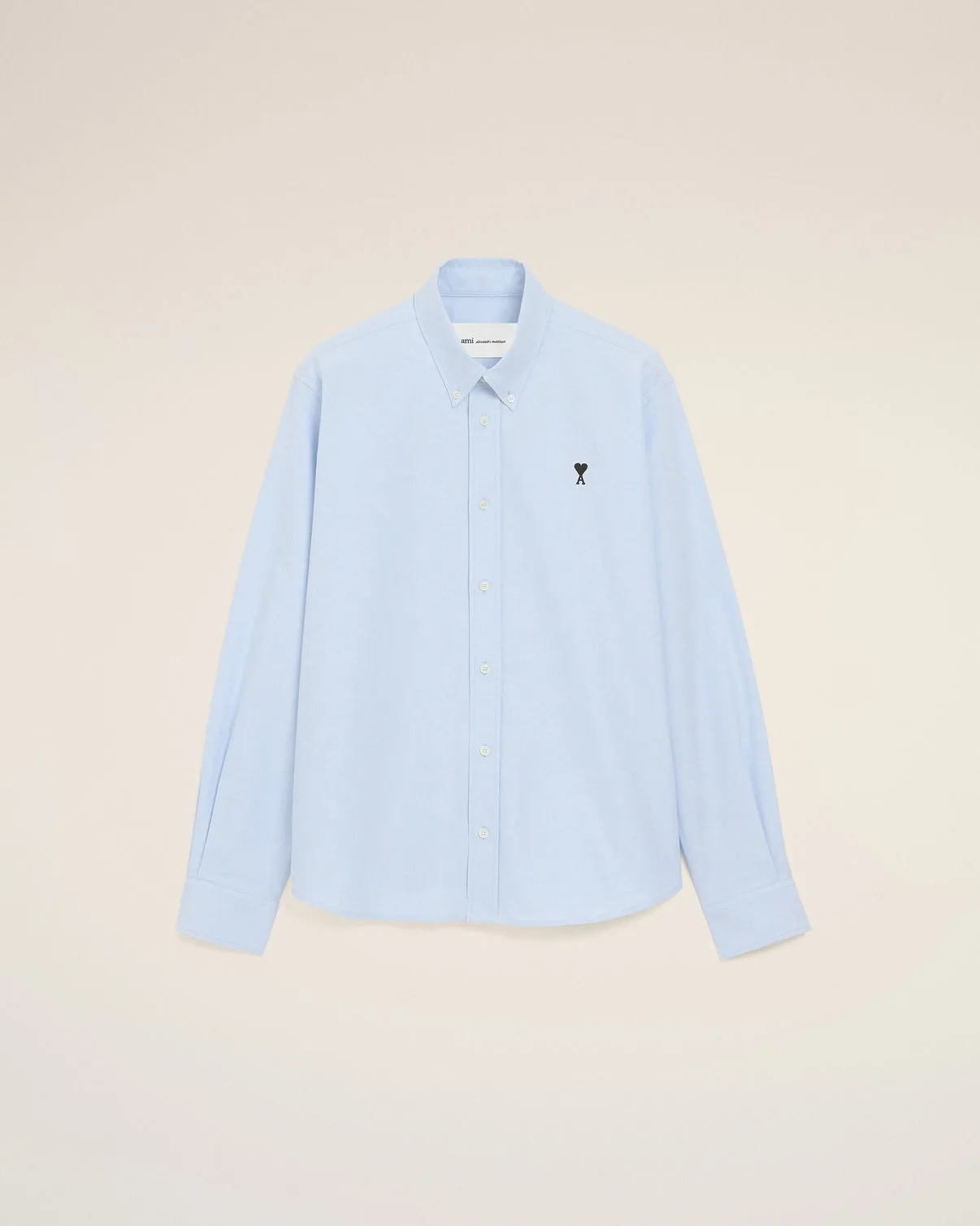 Blue Cotton Oxford Shirt