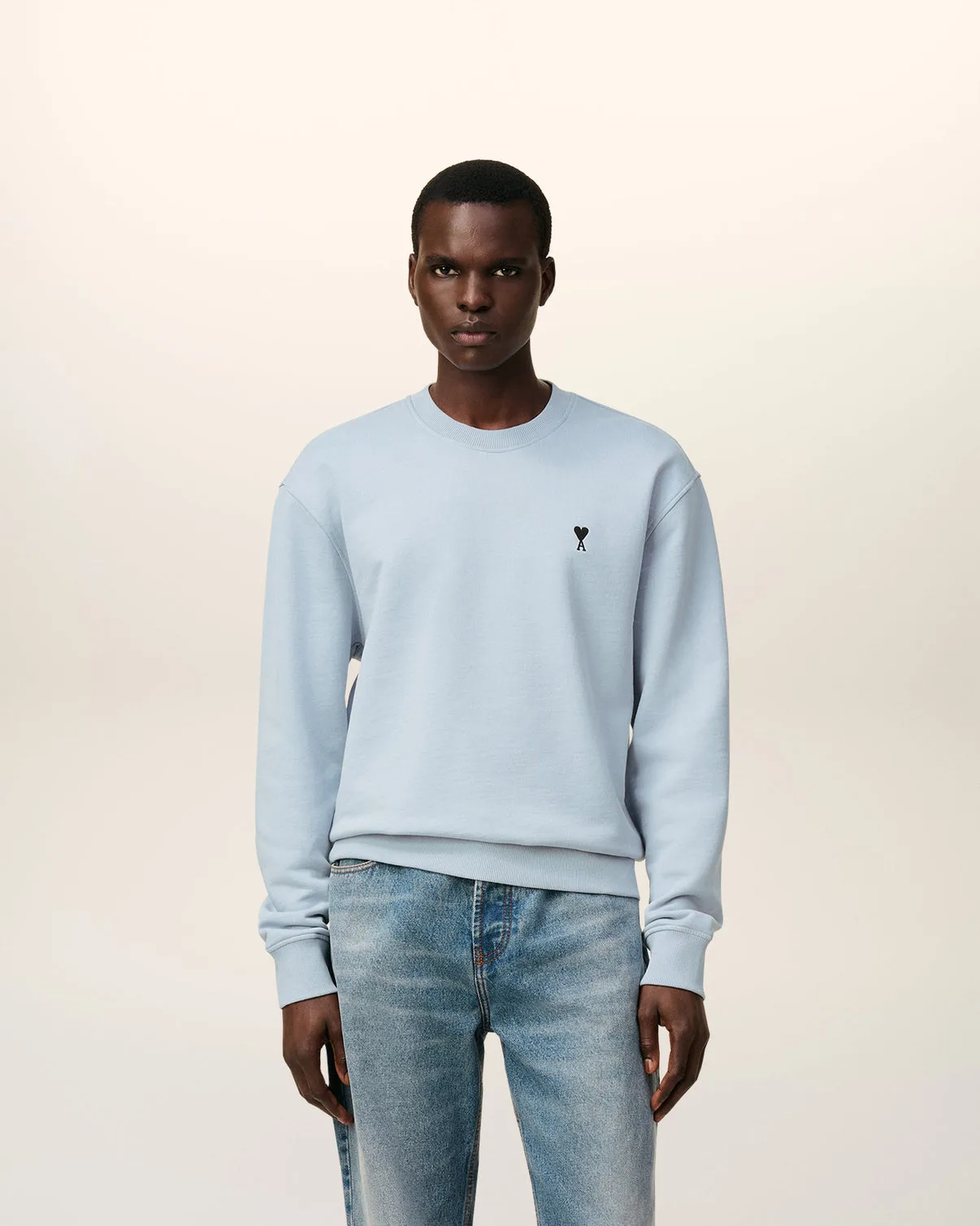 Blue Cotton Sweatshirt