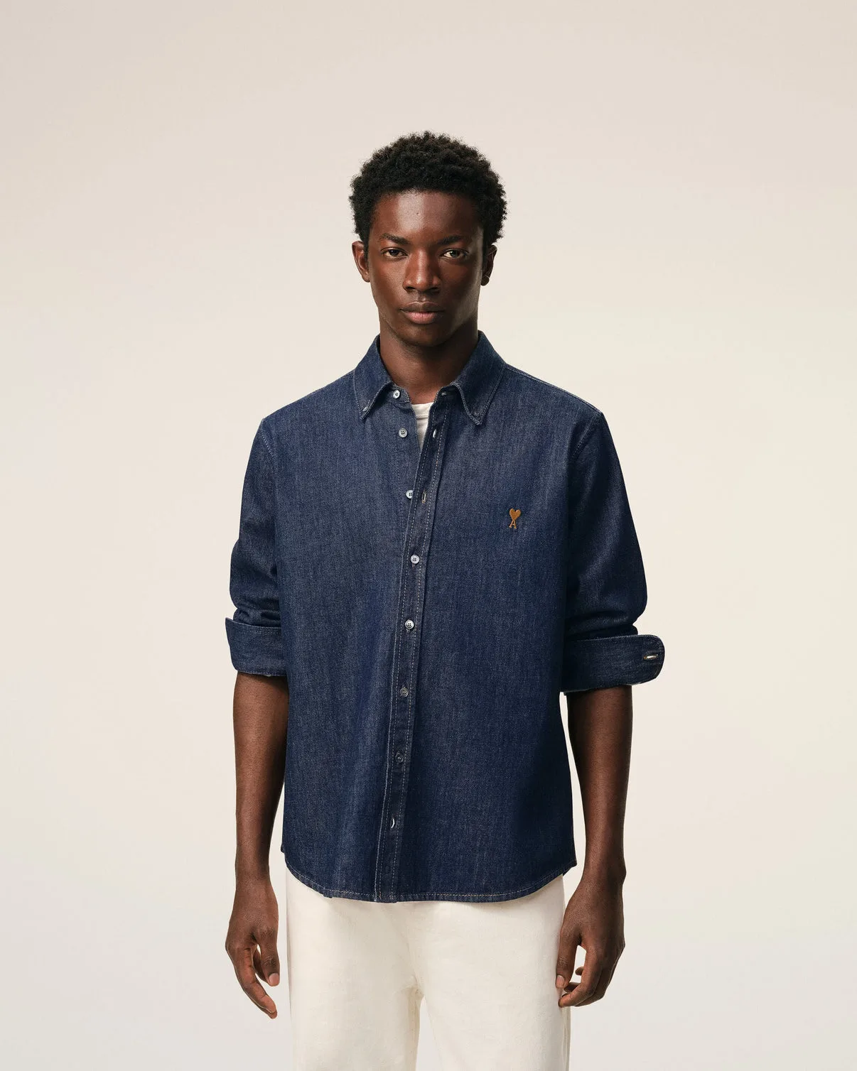 Blue Denim Cotton Shirt