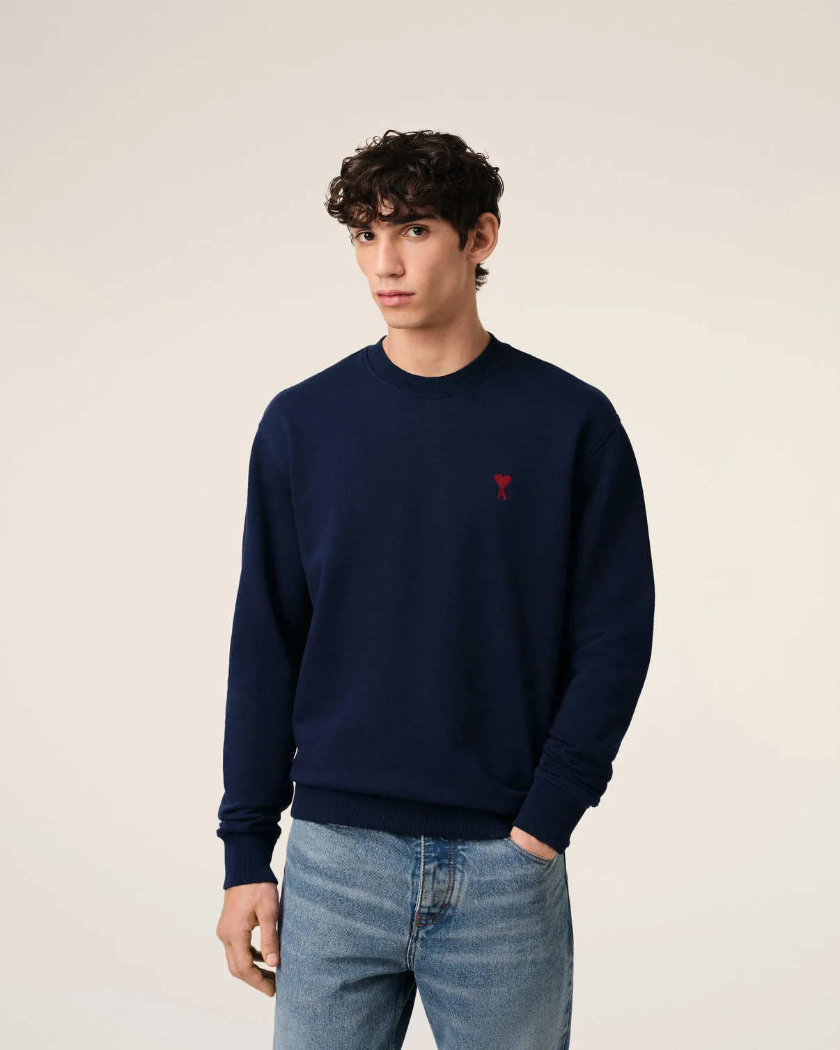 Blue Organic Cotton Sweatshirt