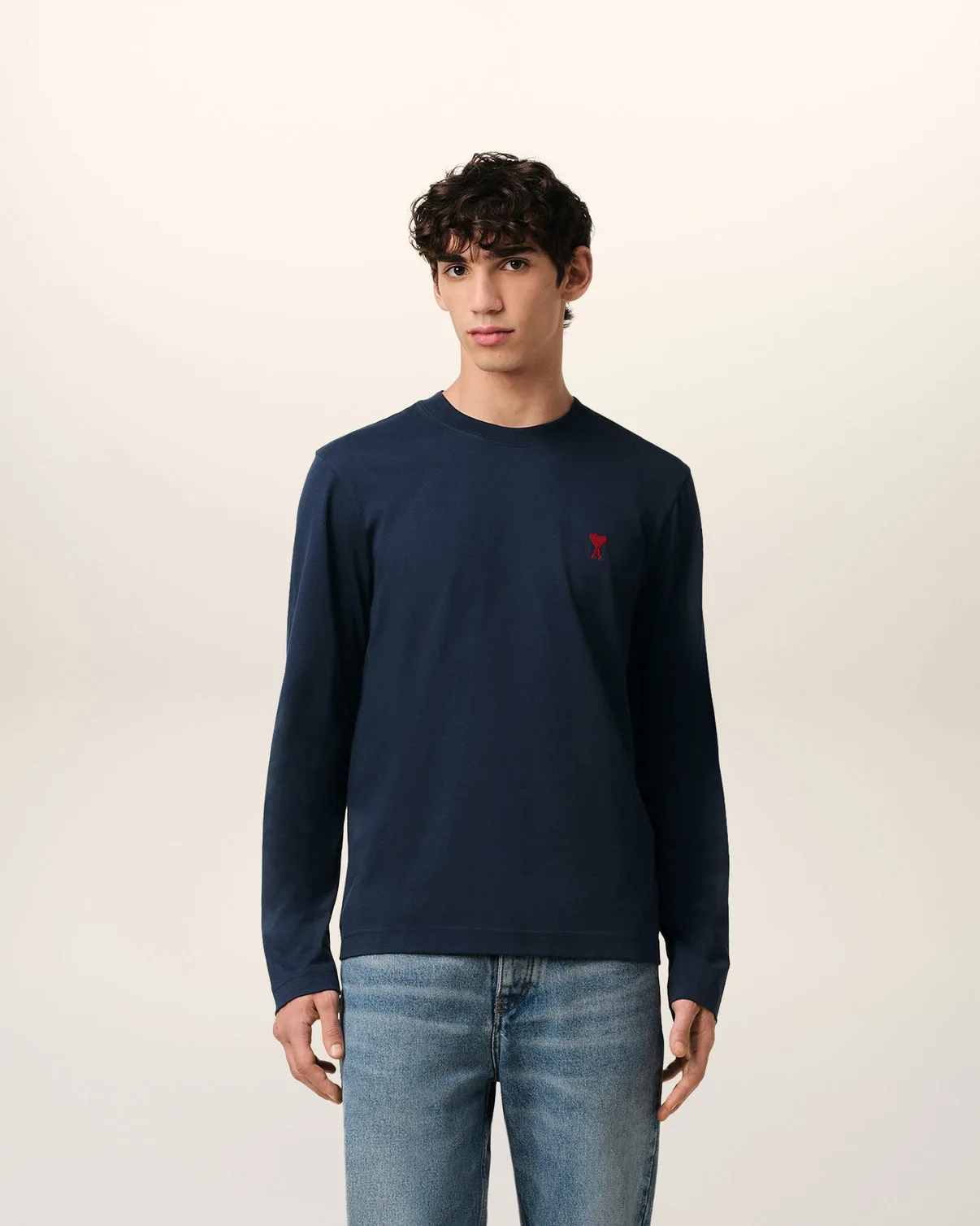 Blue Organic Cotton T-shirt