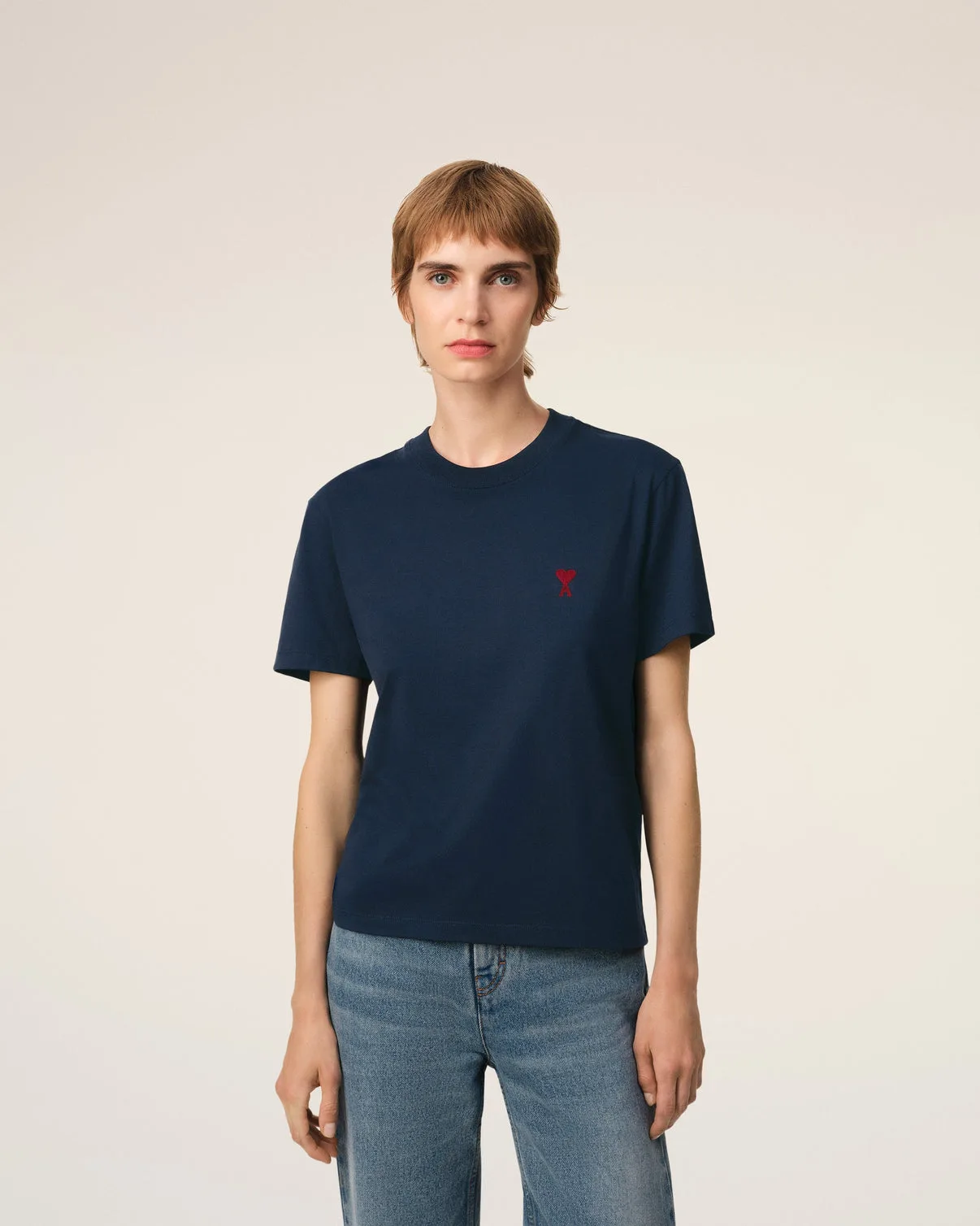 Blue Organic Cotton T-shirt