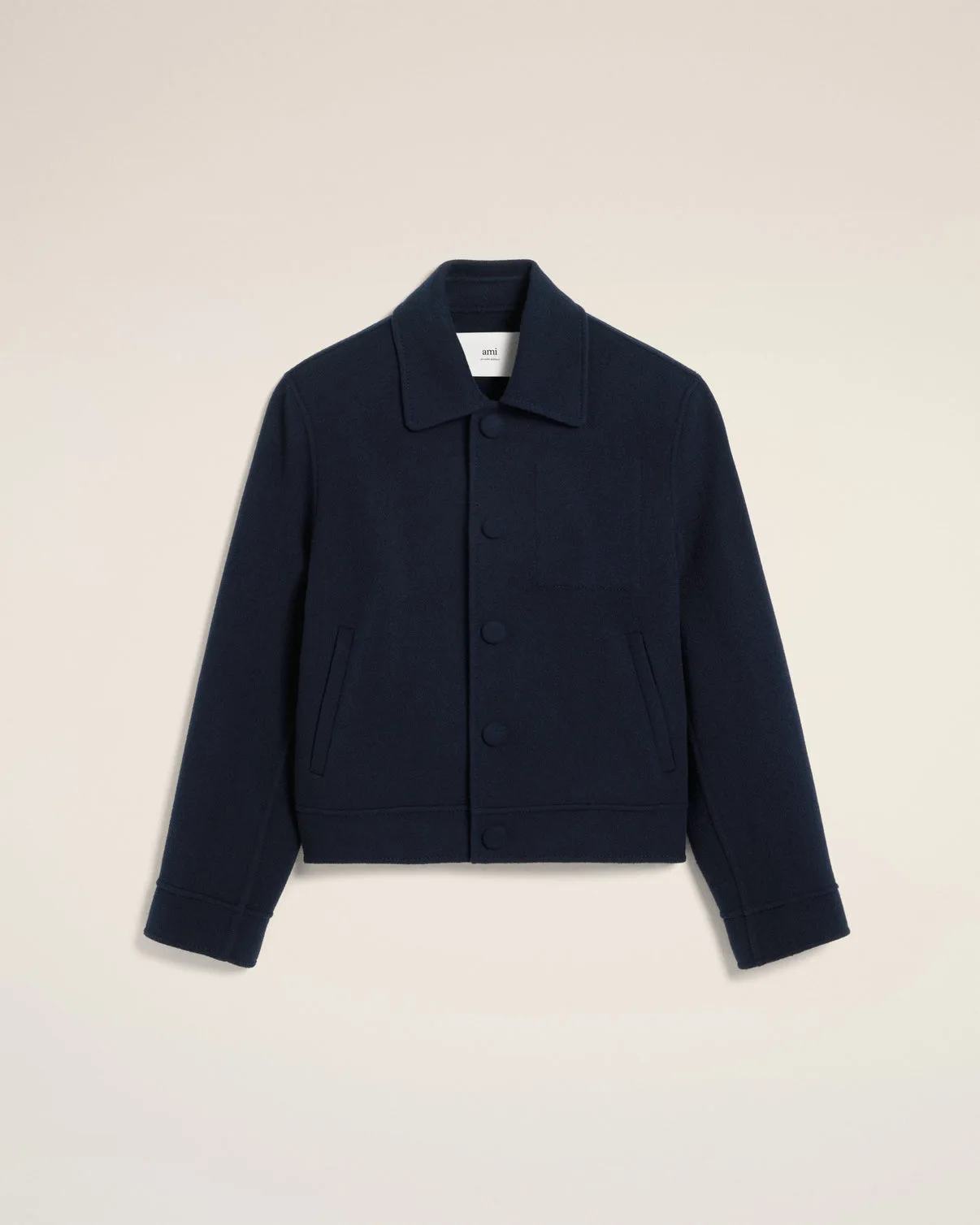 Boxy Buttoned Jacket