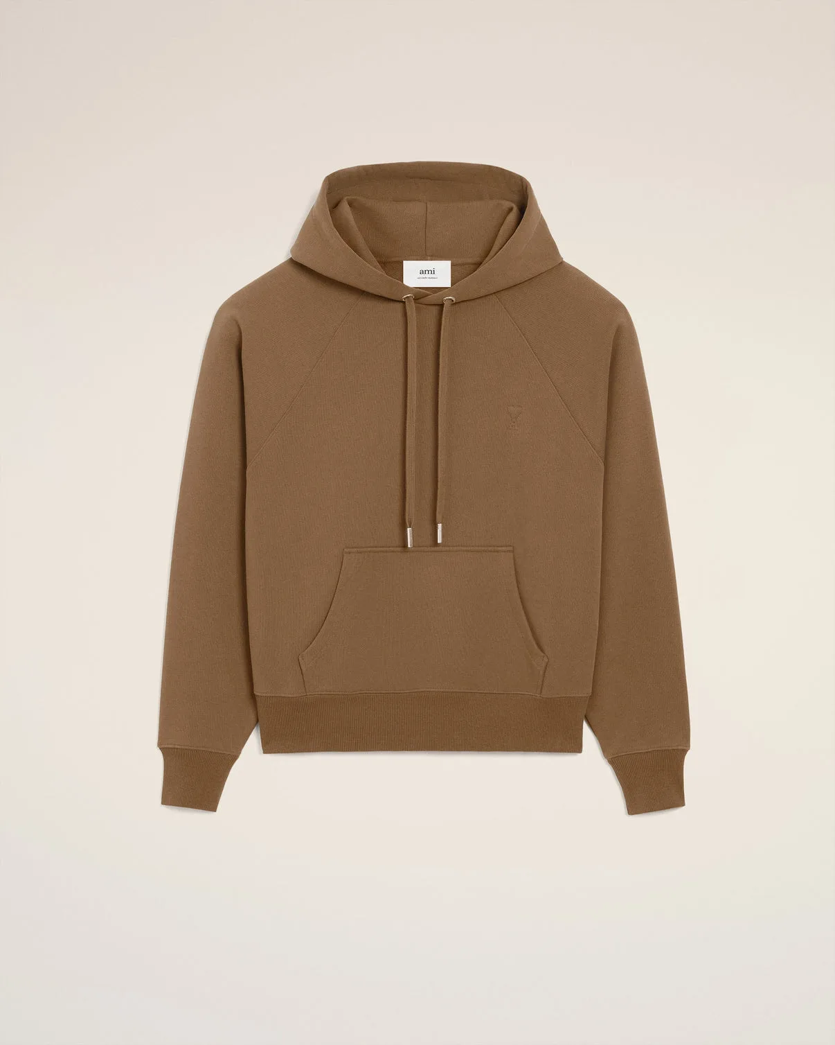 Brown Cotton Hoodie