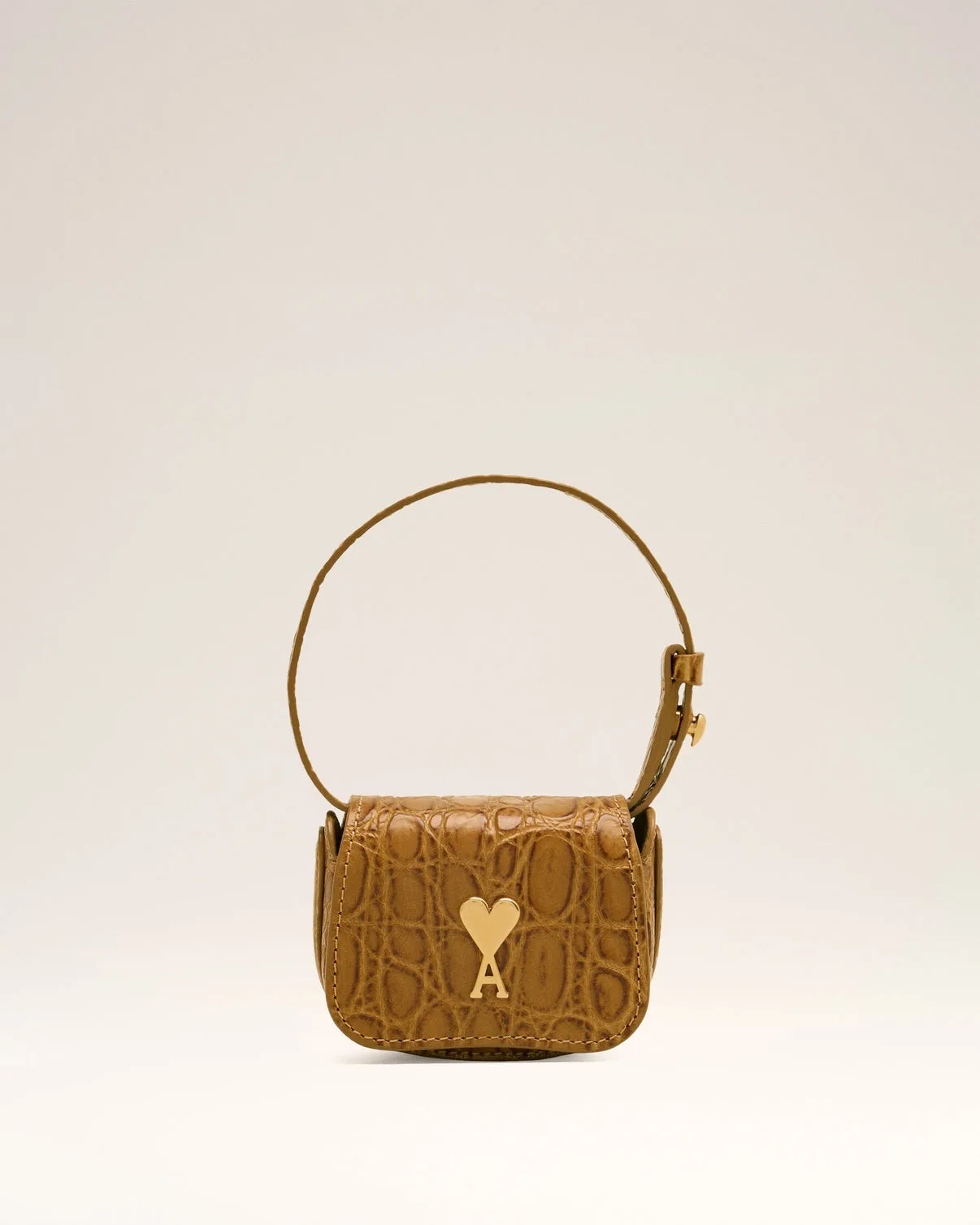 Brown Leather Paris Paris Nano Pouch