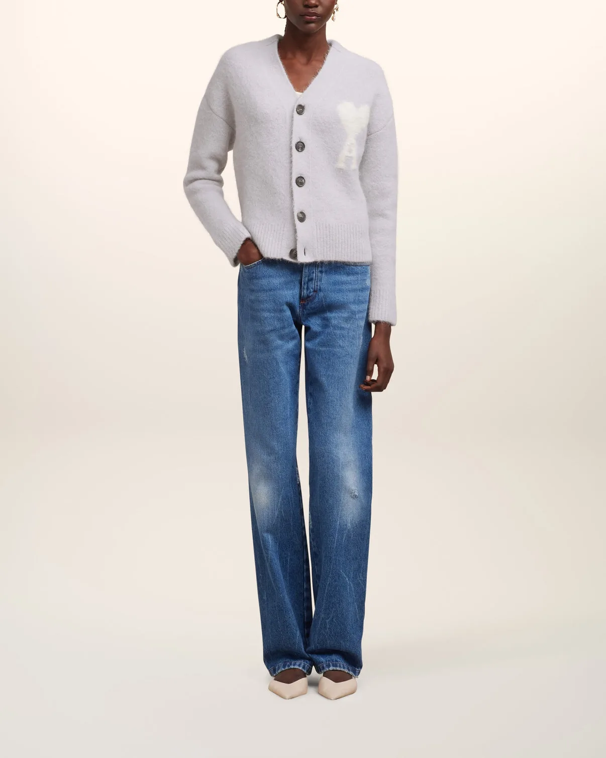 Cloudy Wool Cardigan