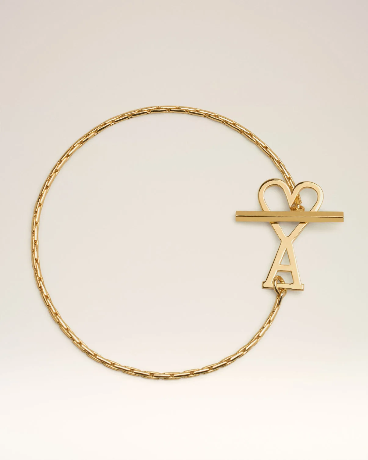 Gold Brass Chain Bracelet