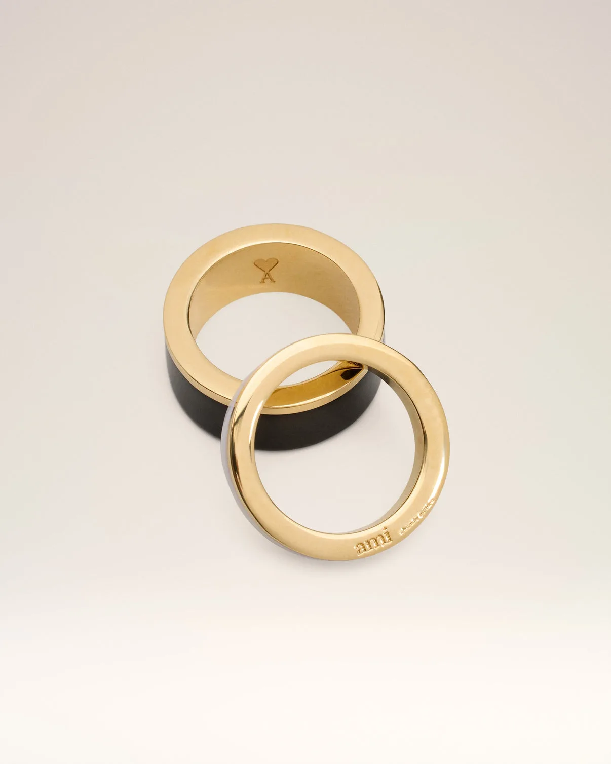 Gold Brass Rivage Ring