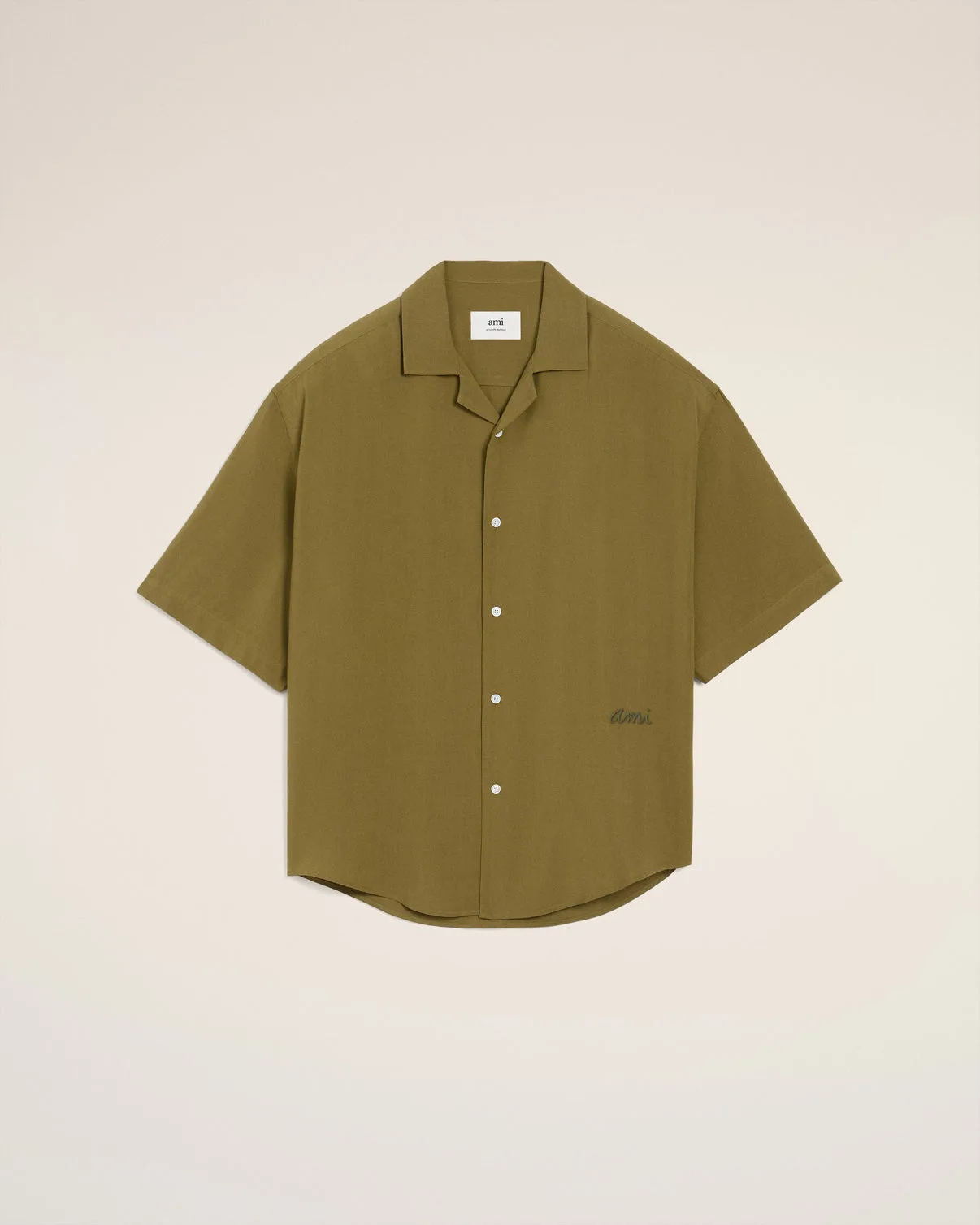 Green Camp Short Sleeved Shirt