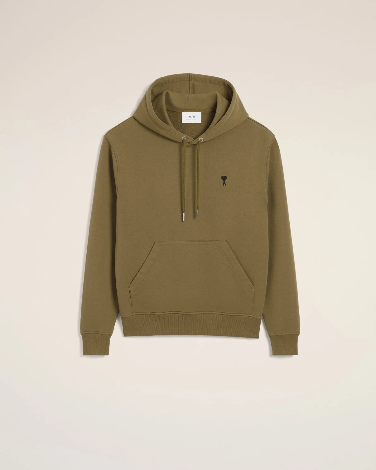 Green Cotton Hoodie