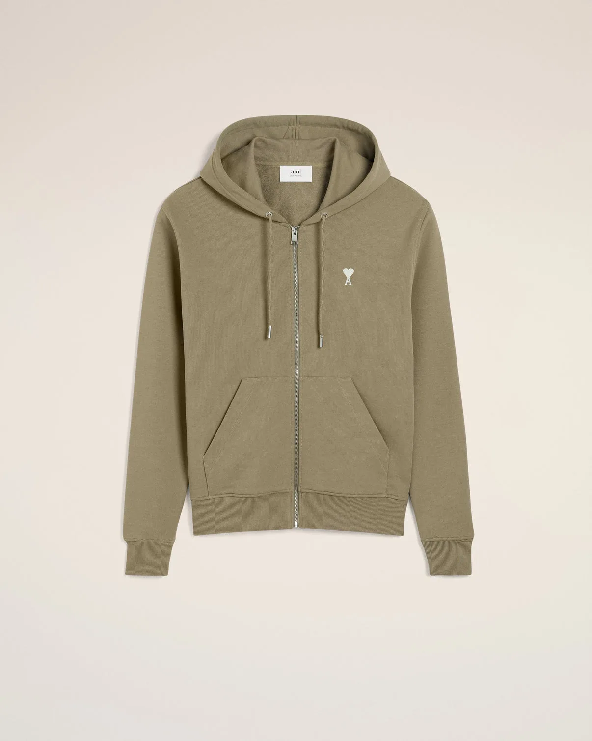 Green Cotton Hoodie