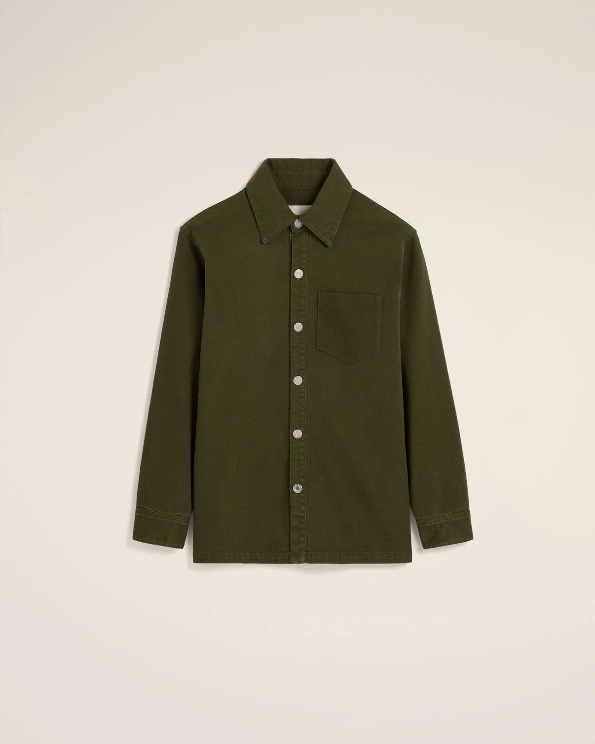 Green Cotton Overshirt