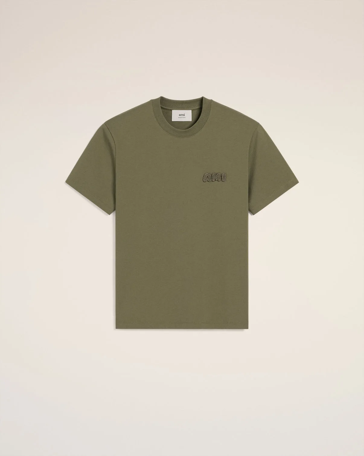 Green Cotton Patch T-Shirt