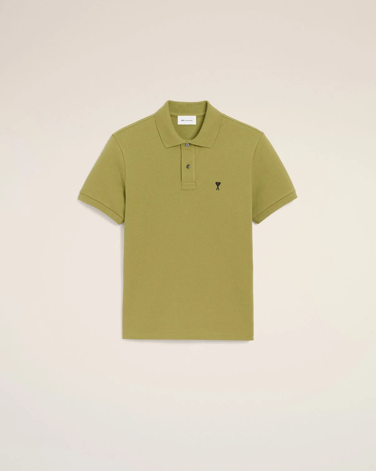 Green Cotton Short Sleeves Polo Shirt