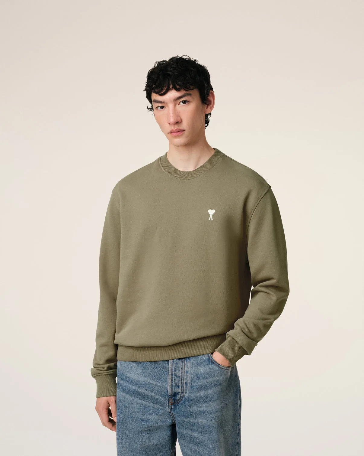 Green Cotton Sweatshirt